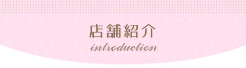 店舗紹介 introduction